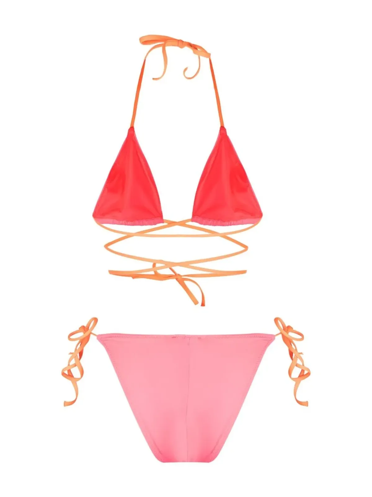 Noire Swimwear タニング wrap-style ビキニ - 画像2