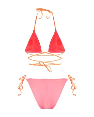 Noire Swimwear タニング wrap-style ビキニ - サムネイル2