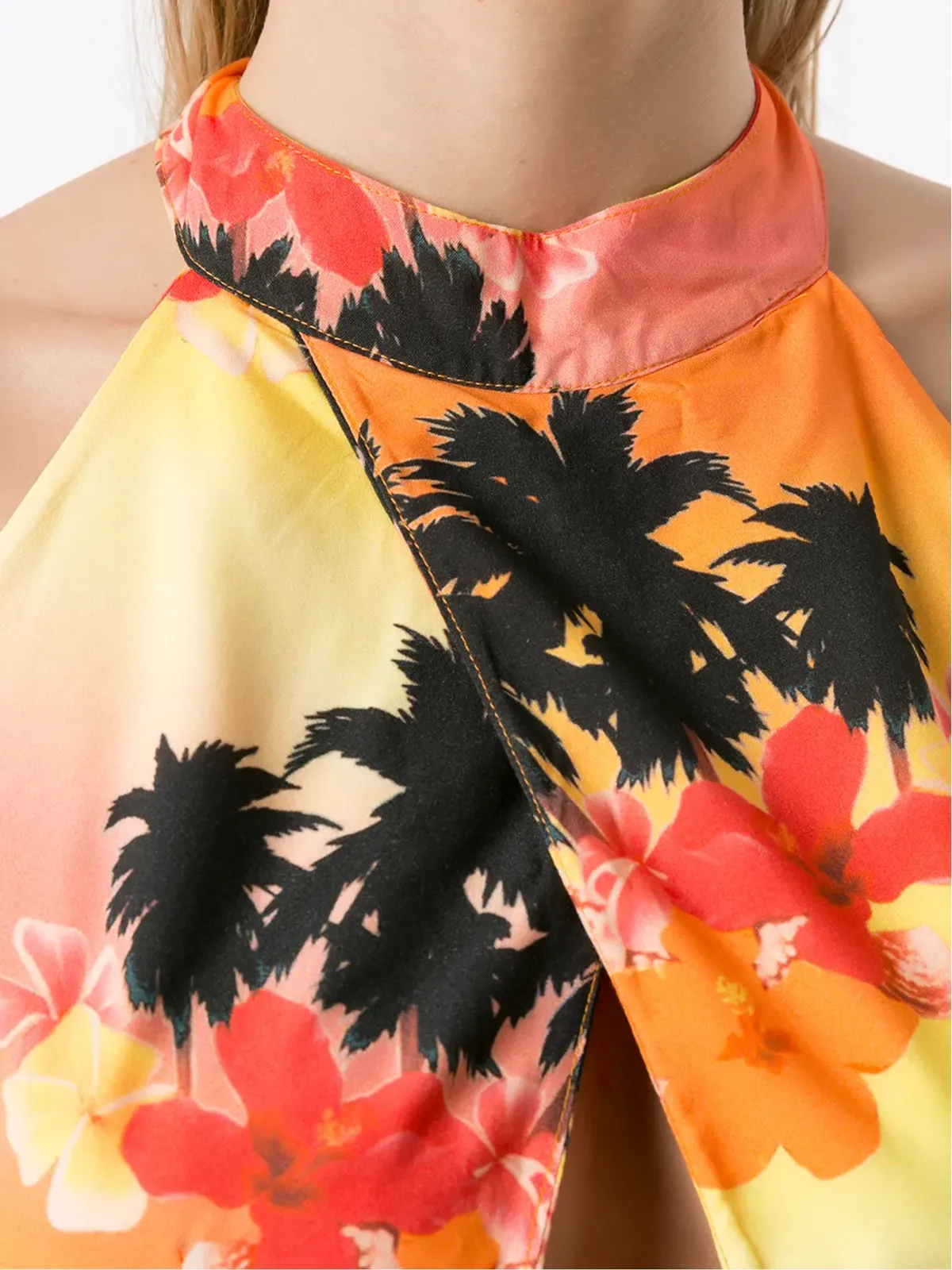Amir Slama halter neck blouse - Multicolour - 画像5