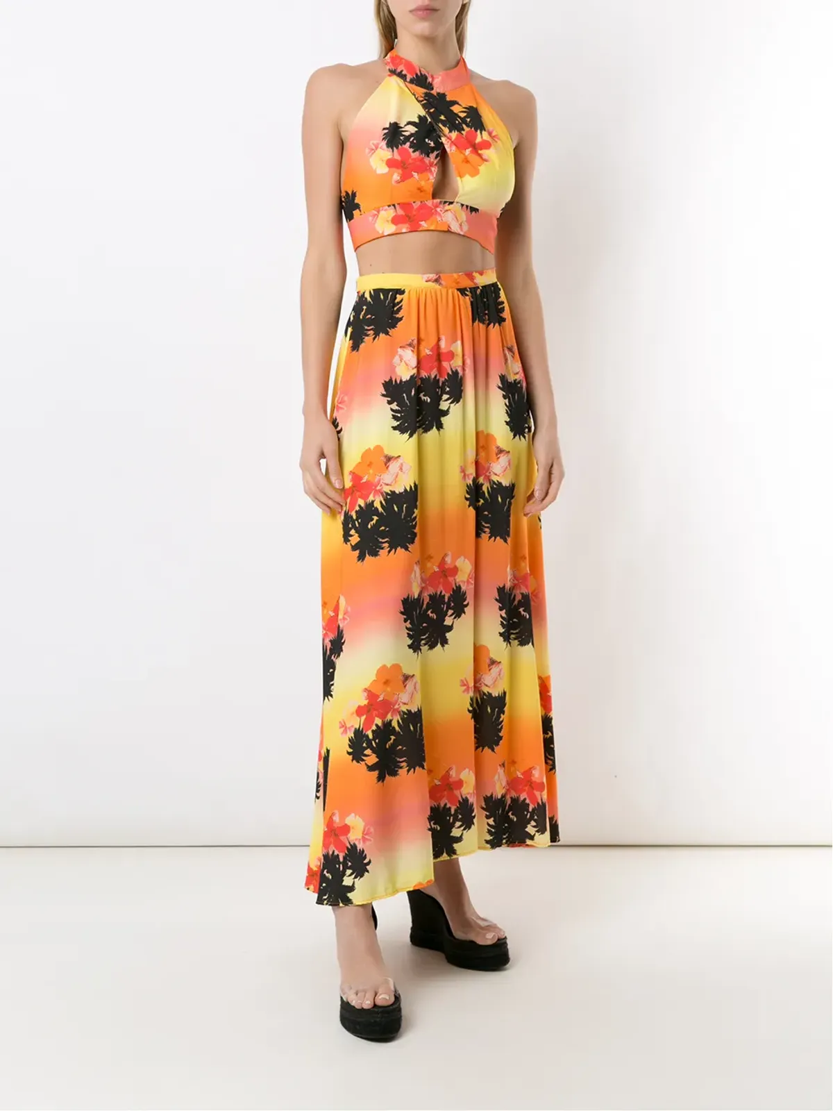 Amir Slama halter neck blouse - Multicolour - 画像2