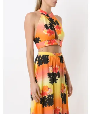 Amir Slama halter neck blouse - Multicolour - サムネイル3