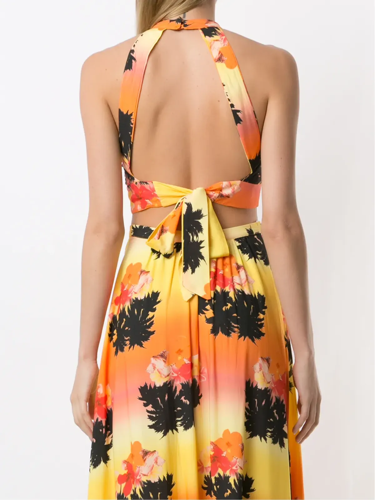 Amir Slama halter neck blouse - Multicolour - 画像4
