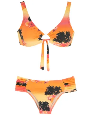 Amir Slama Ilha de Hibiscus プリント ビキニセット - サムネイル1