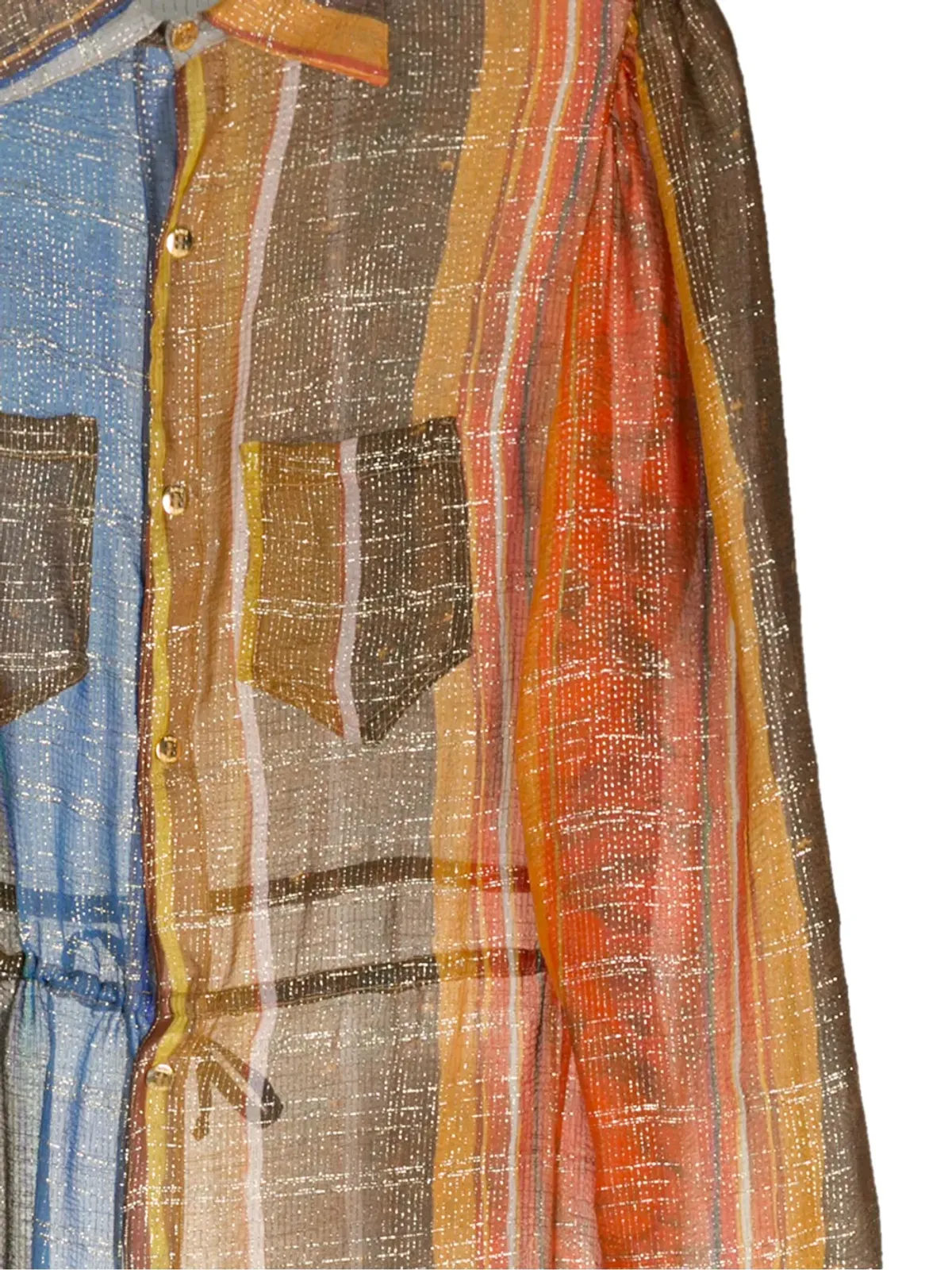 Amir Slama シルク シャツドレス - 画像5