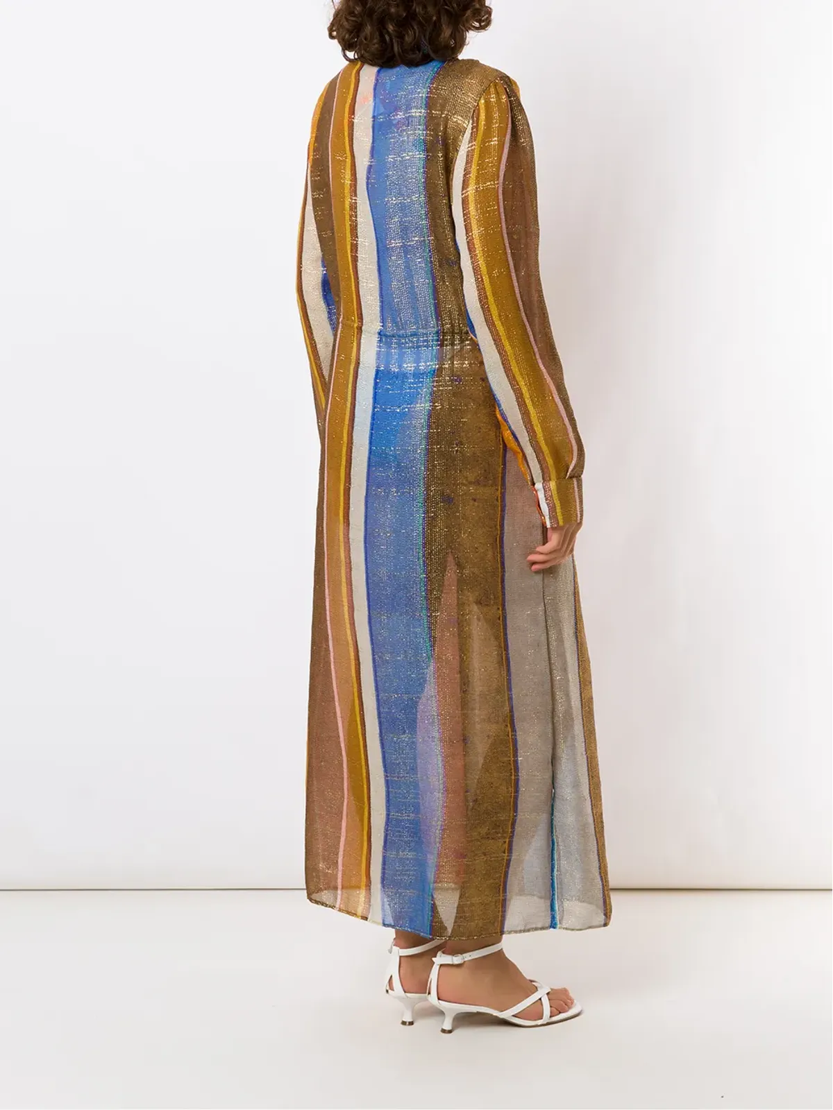 Amir Slama シルク シャツドレス - 画像4