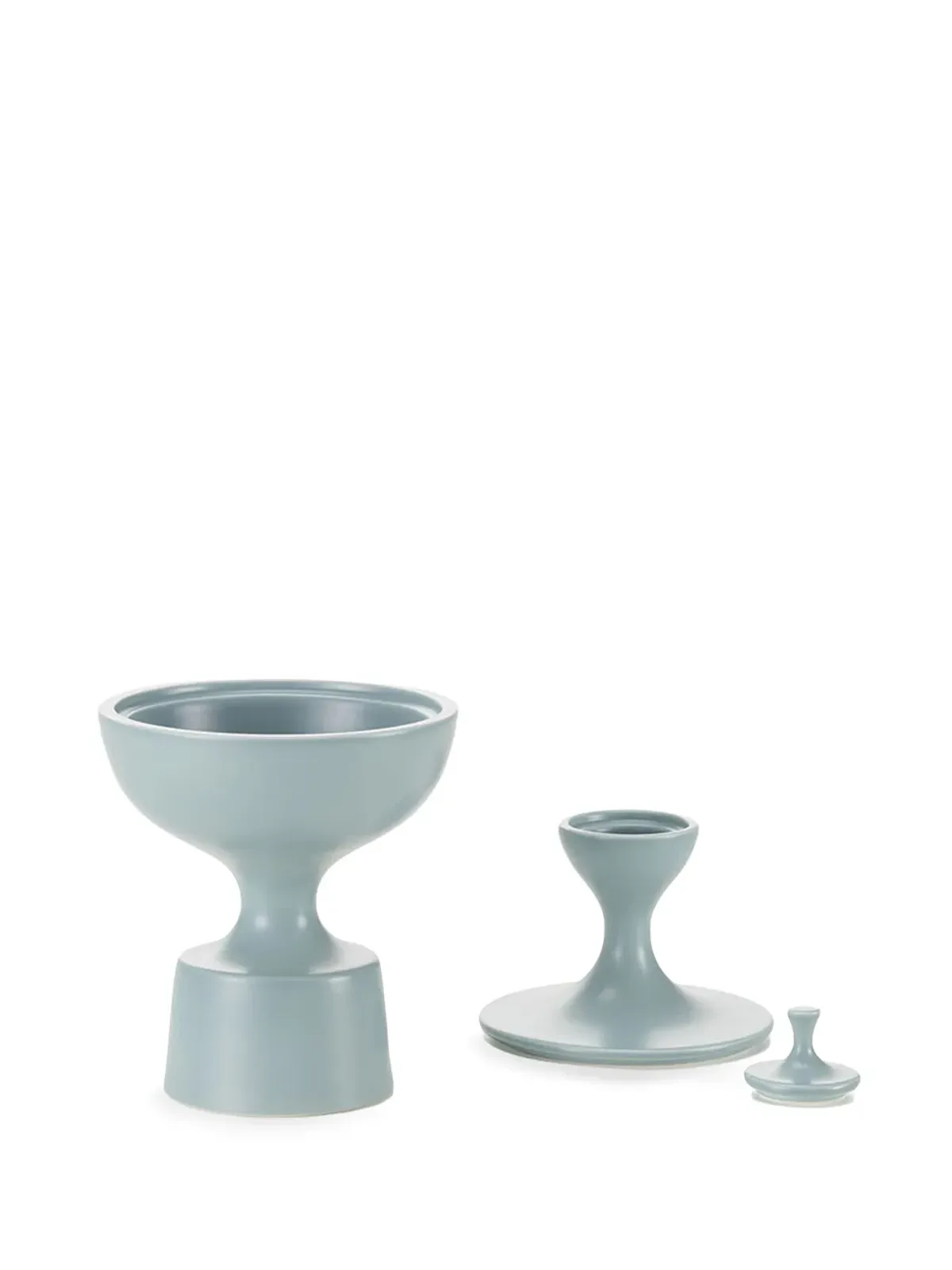 Vitra スタック可能なセラミック容器 - グレー - 画像3