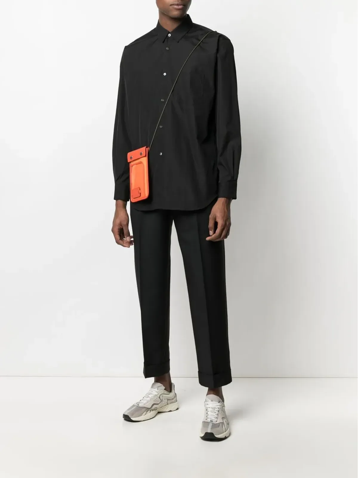 Comme Des Garçons Shirt ポインテッドカラー コットンシャツ - 画像2