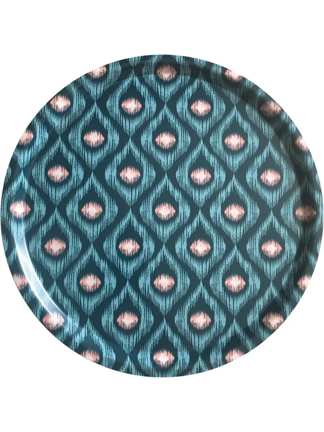 Les-Ottomans Les-Ottomans 孔雀柄木製トレイの商品画像