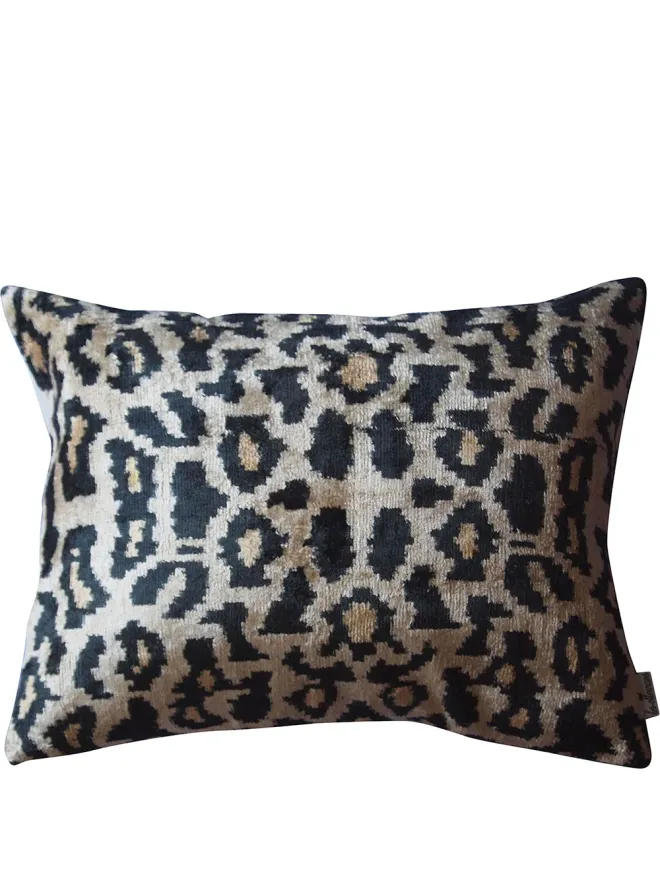 Les-Ottomans Les-Ottomans ジャカード織 シルクベルベット混紡 クッションの商品画像