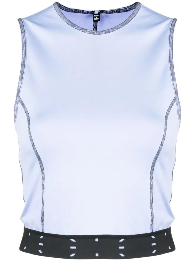 MCQ MCQ ノースリーブ クロップトップの商品画像