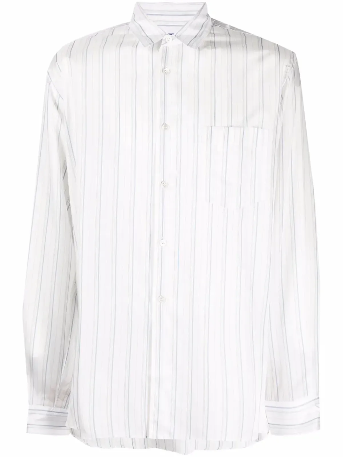 Comme Des Garçons Shirt 縦縞プリントシャツ - 画像1