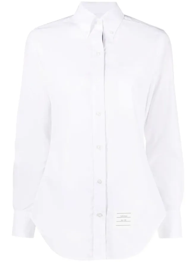 Thom Browne Thom Browne ロゴパッチ コットンシャツの商品画像