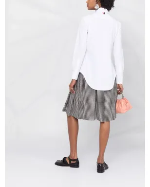 Thom Browne ロゴパッチ コットンシャツ - サムネイル4