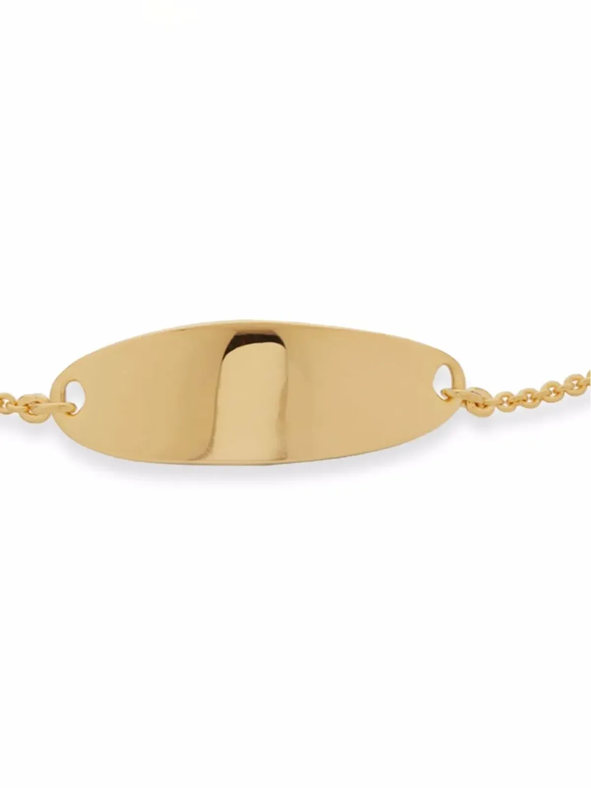 Monica Vinader tiny Nura fine chain bracelet - Gold - 画像2