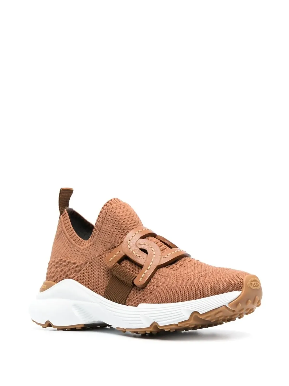 Tod's チェーンリンクディテールのスリップオンスニーカー - 画像2