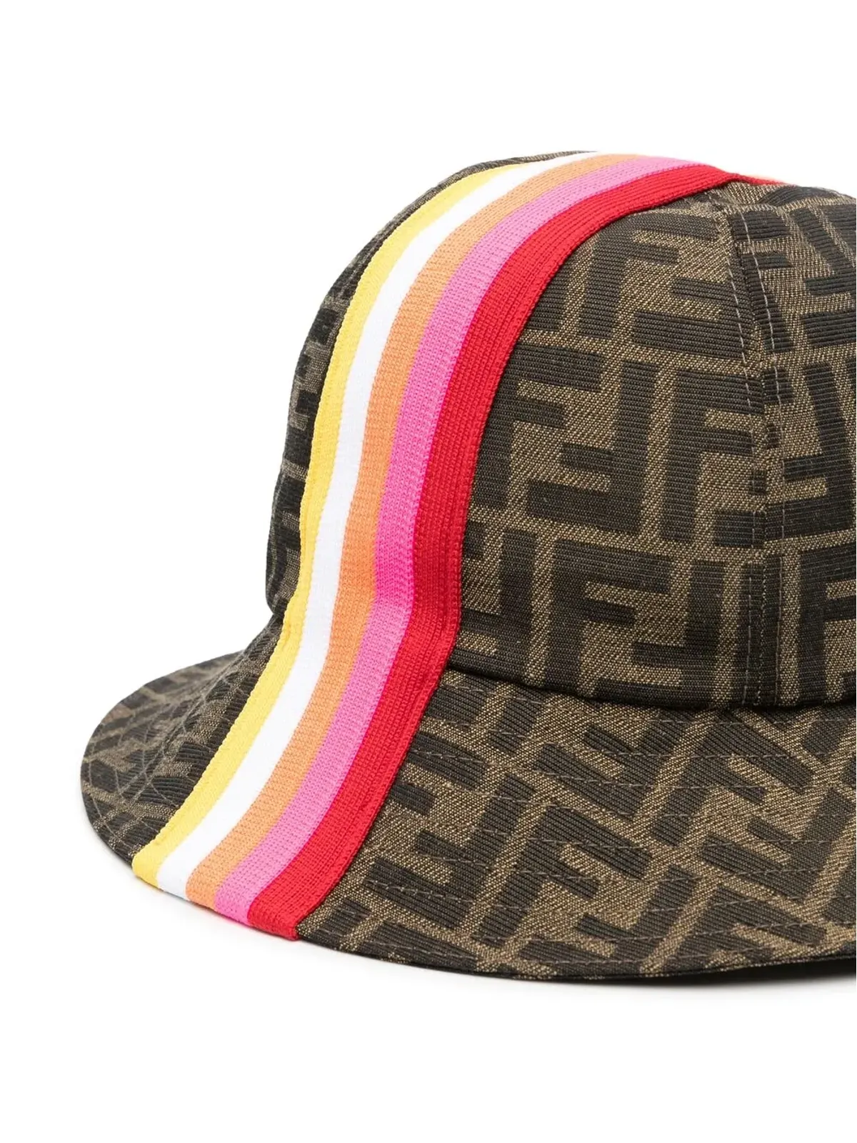 Fendi Kids FF-pattern バケットハット - 画像2