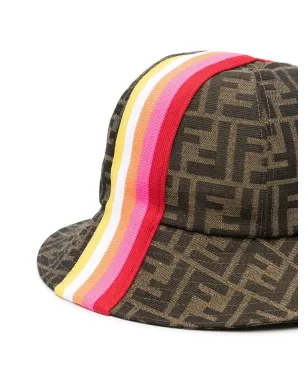 Fendi Kids FF-pattern バケットハット - サムネイル2