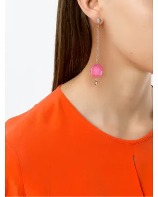 Amir Slama フローラ アシンメトリック ドロップ ピアス - サムネイル2