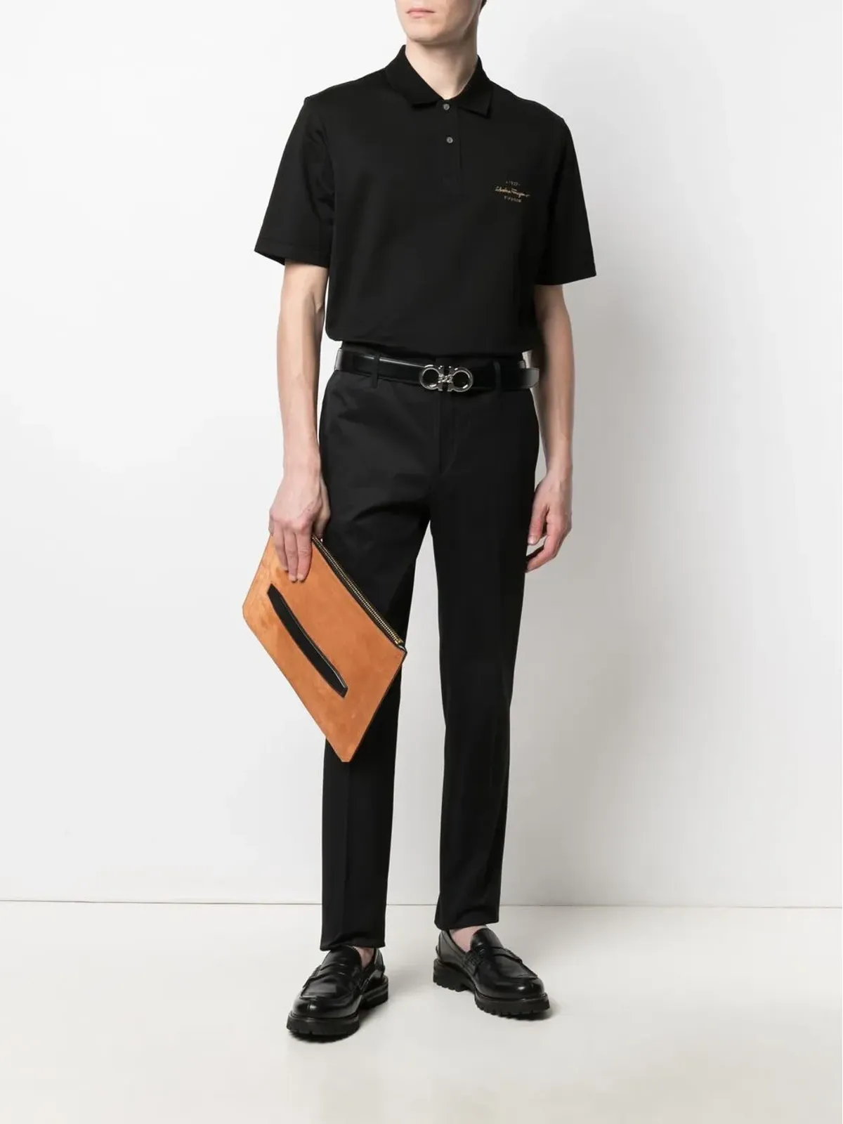 Ferragamo スリムフィット テーラードパンツ - 画像2
