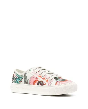 Ferragamo Papavero-print ローカットスニーカー - サムネイル2