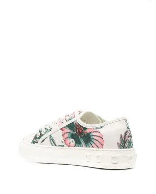 Ferragamo Papavero-print ローカットスニーカー - サムネイル3