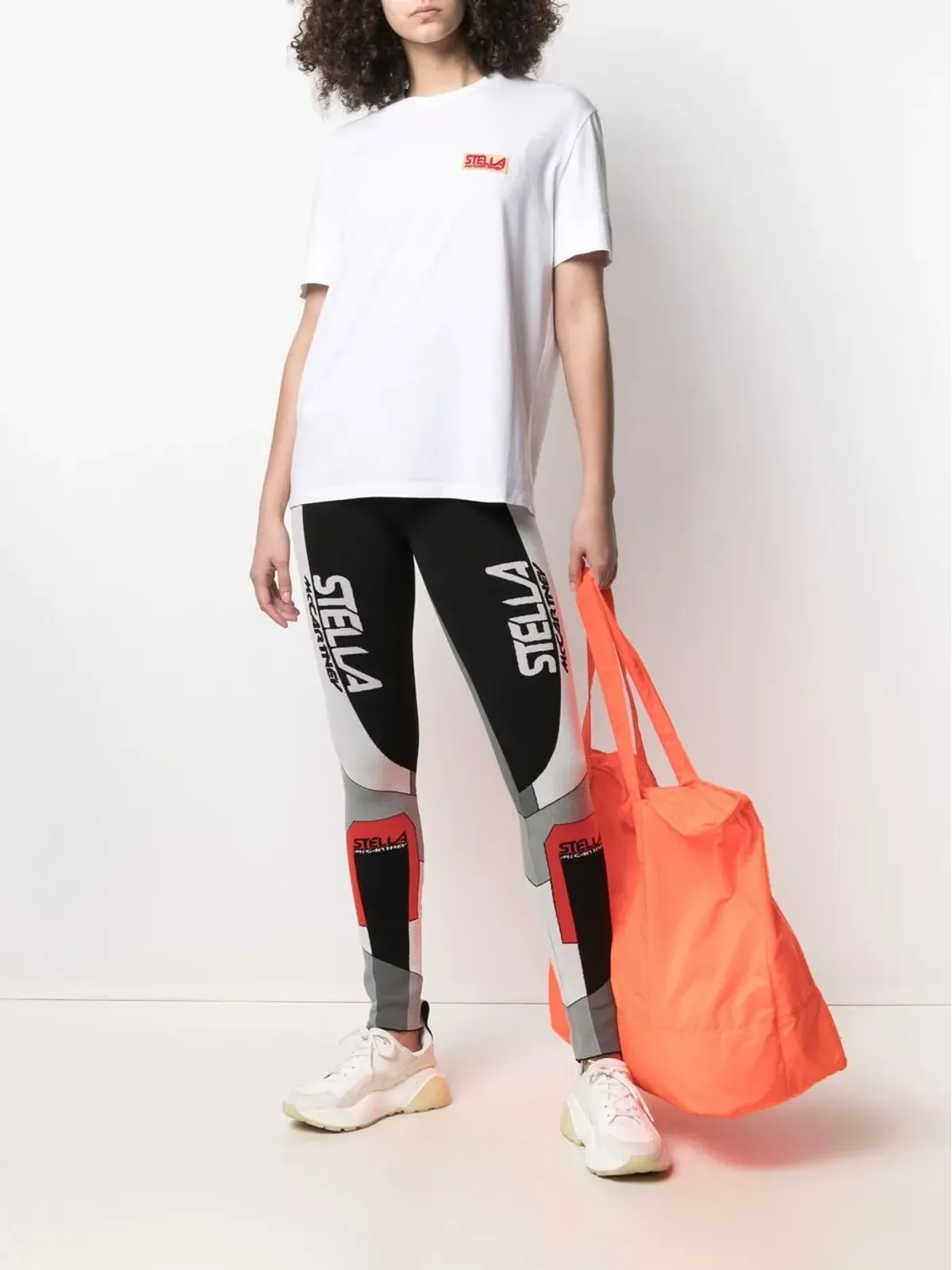 Stella McCartney スポーティ ロゴプリント レギンス - 画像2
