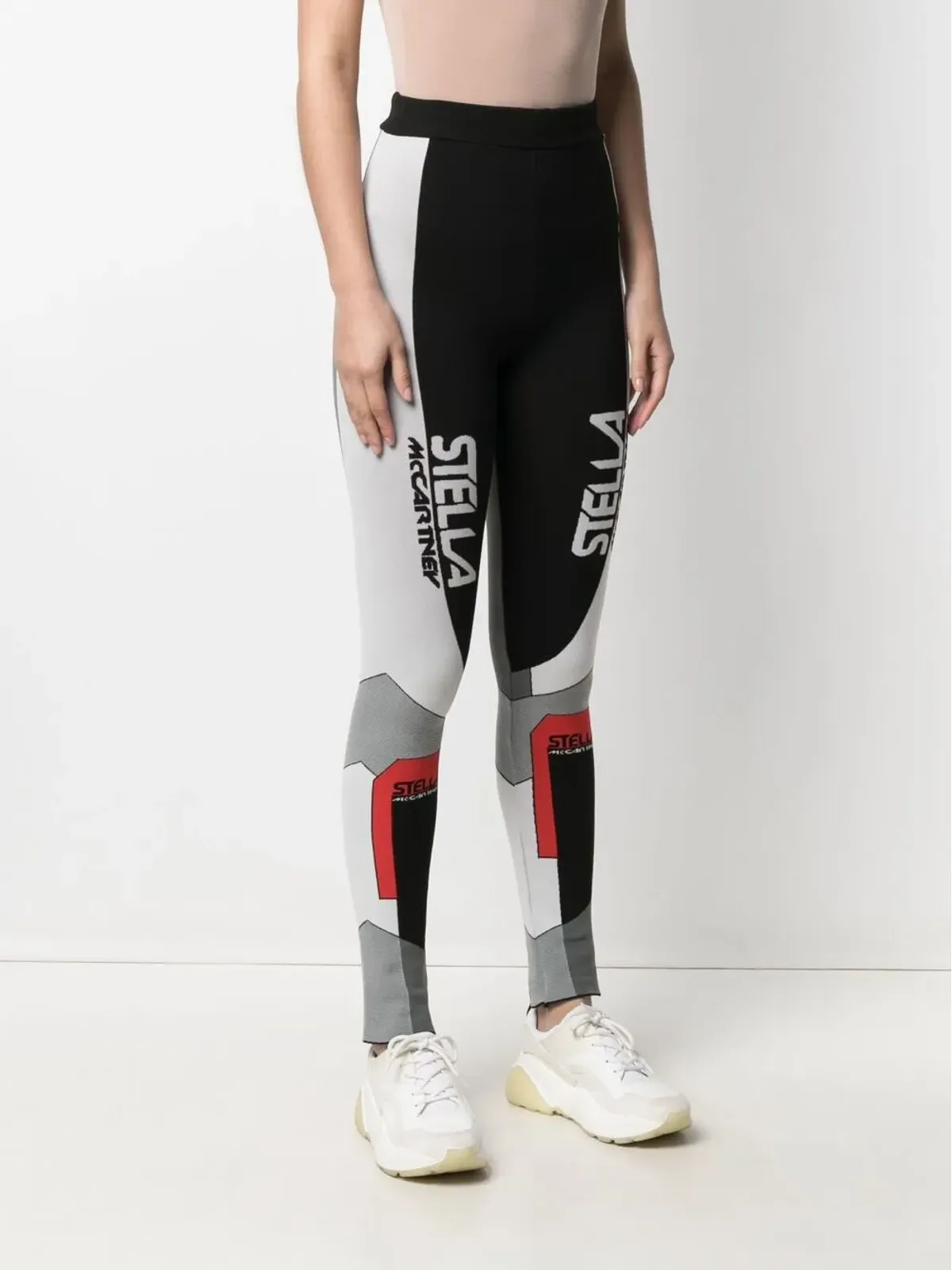 Stella McCartney スポーティ ロゴプリント レギンス - 画像3