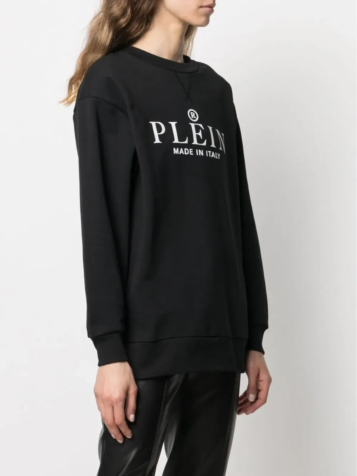 Philipp Plein ロゴプリント コットン スウェットシャツ - 画像3