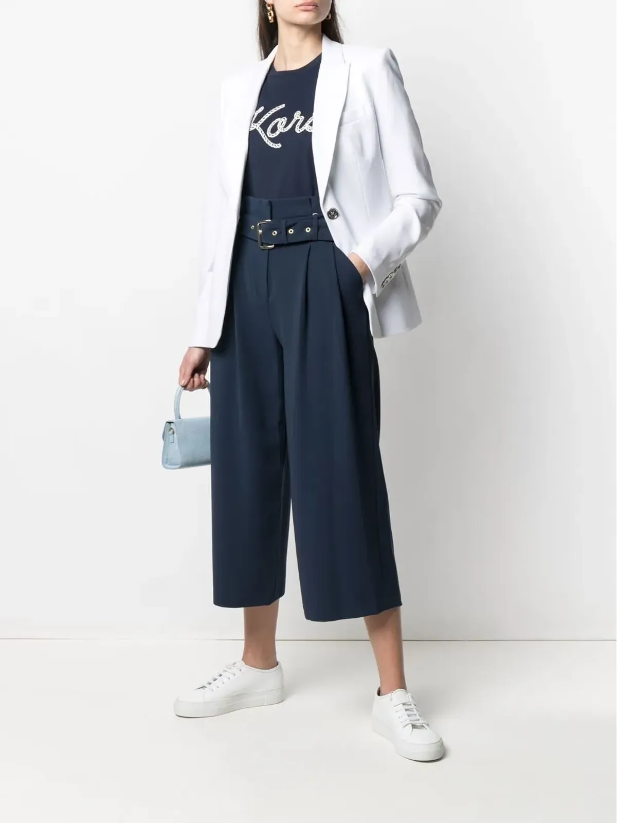 Michael Michael Kors ベルト付きクロップドパンツ - 画像2