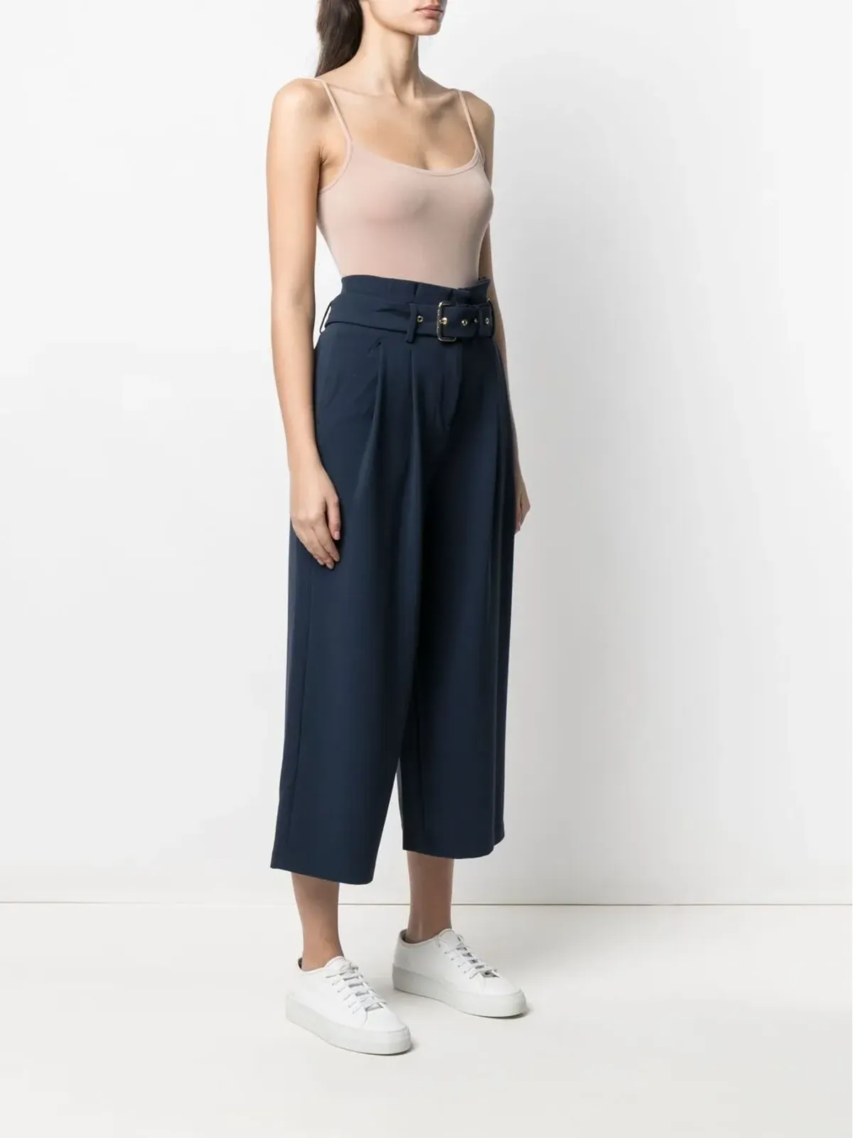 Michael Michael Kors ベルト付きクロップドパンツ - 画像3