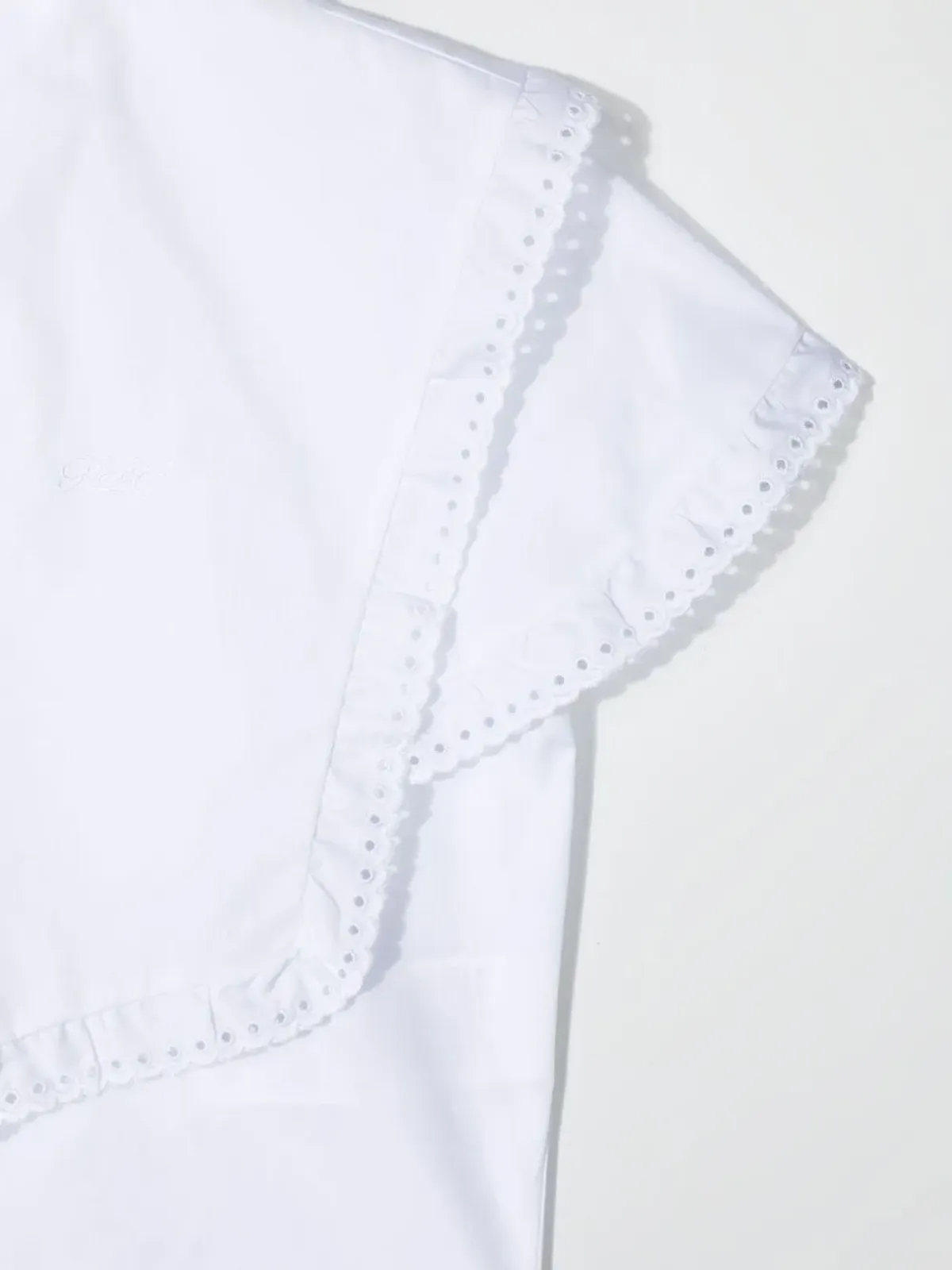 Philosophy Di Lorenzo Serafini Kids TEEN フリル付きコットンシャツ - 画像3
