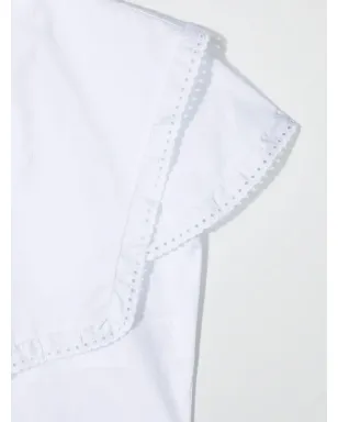 Philosophy Di Lorenzo Serafini Kids TEEN フリル付きコットンシャツ - サムネイル3