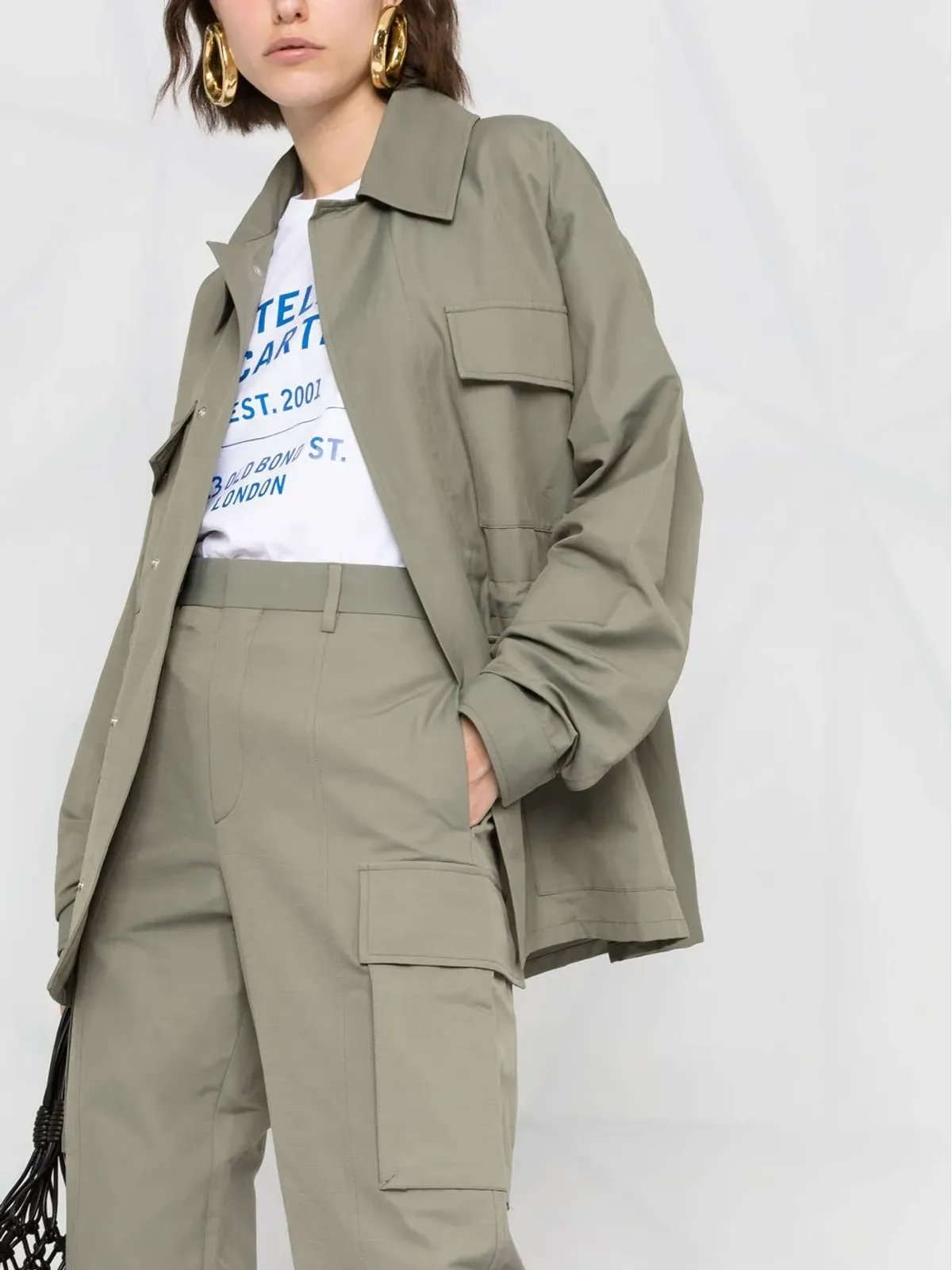 Stella McCartney ストレートレッグカーゴパンツ - 画像5