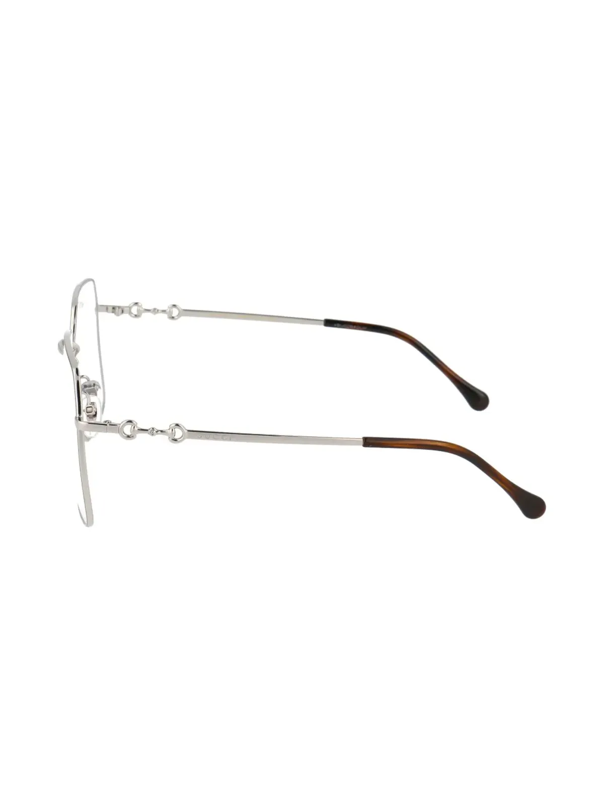 Gucci Eyewear ホースビットディテール眼鏡 - 画像3