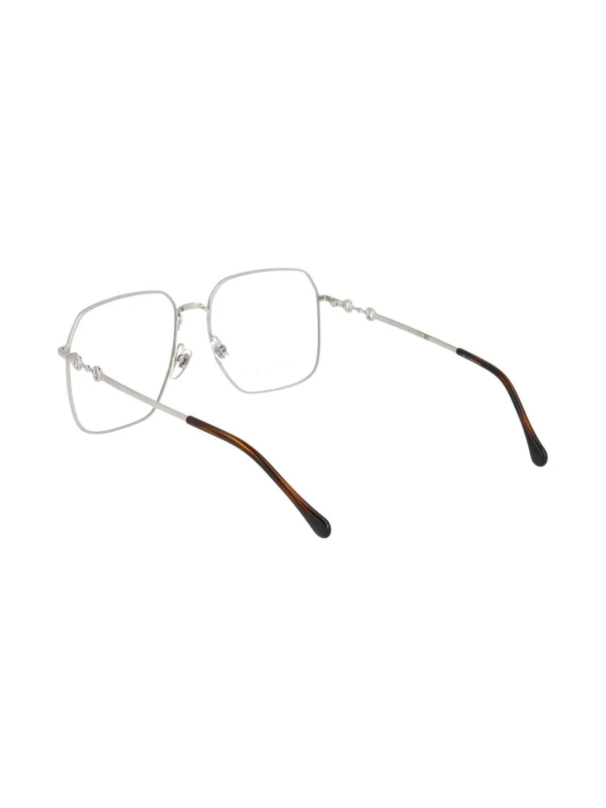 Gucci Eyewear ホースビットディテール眼鏡 - 画像4