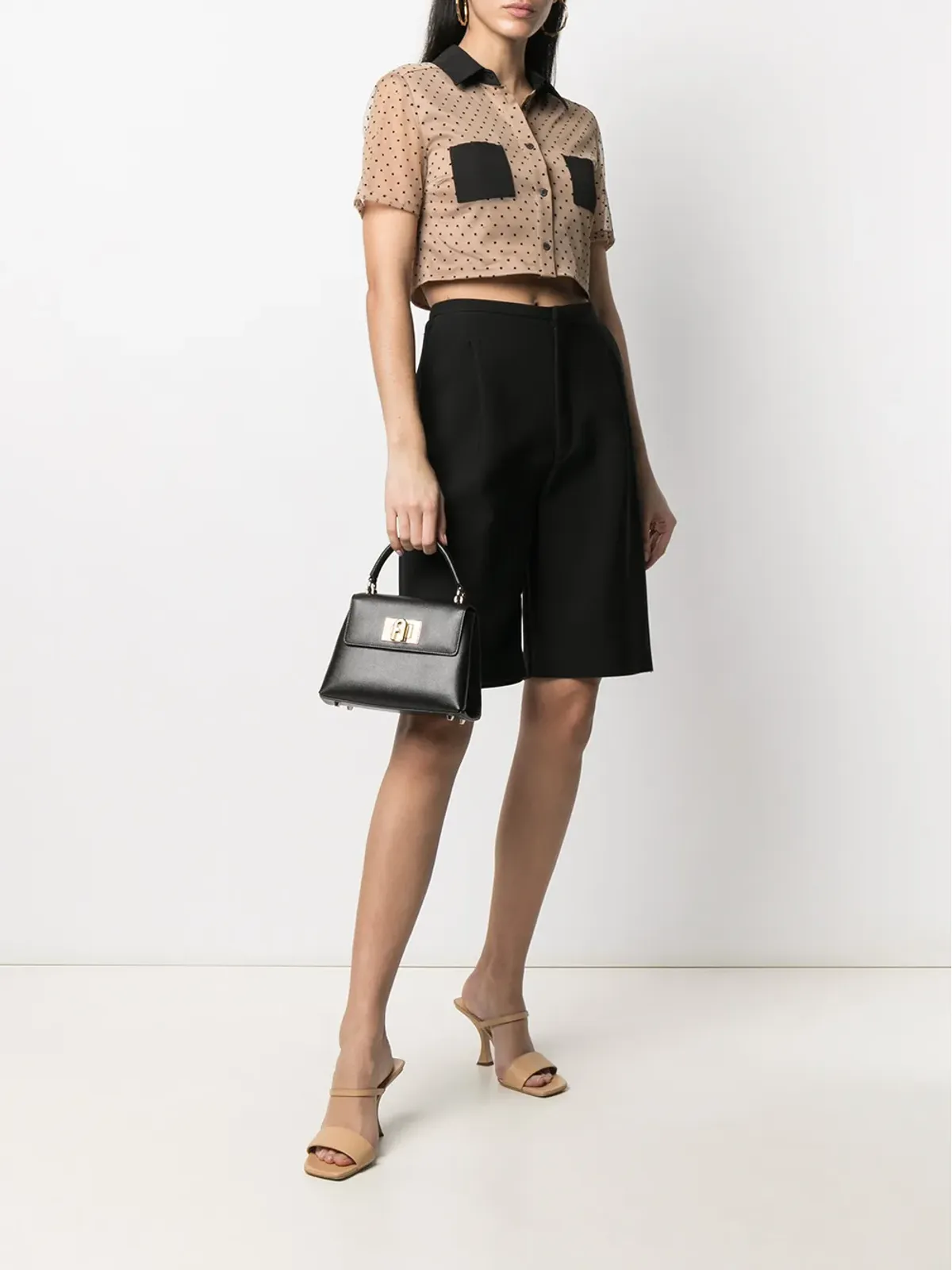 Furla 1927 ミニバッグ - ブラック - 画像2