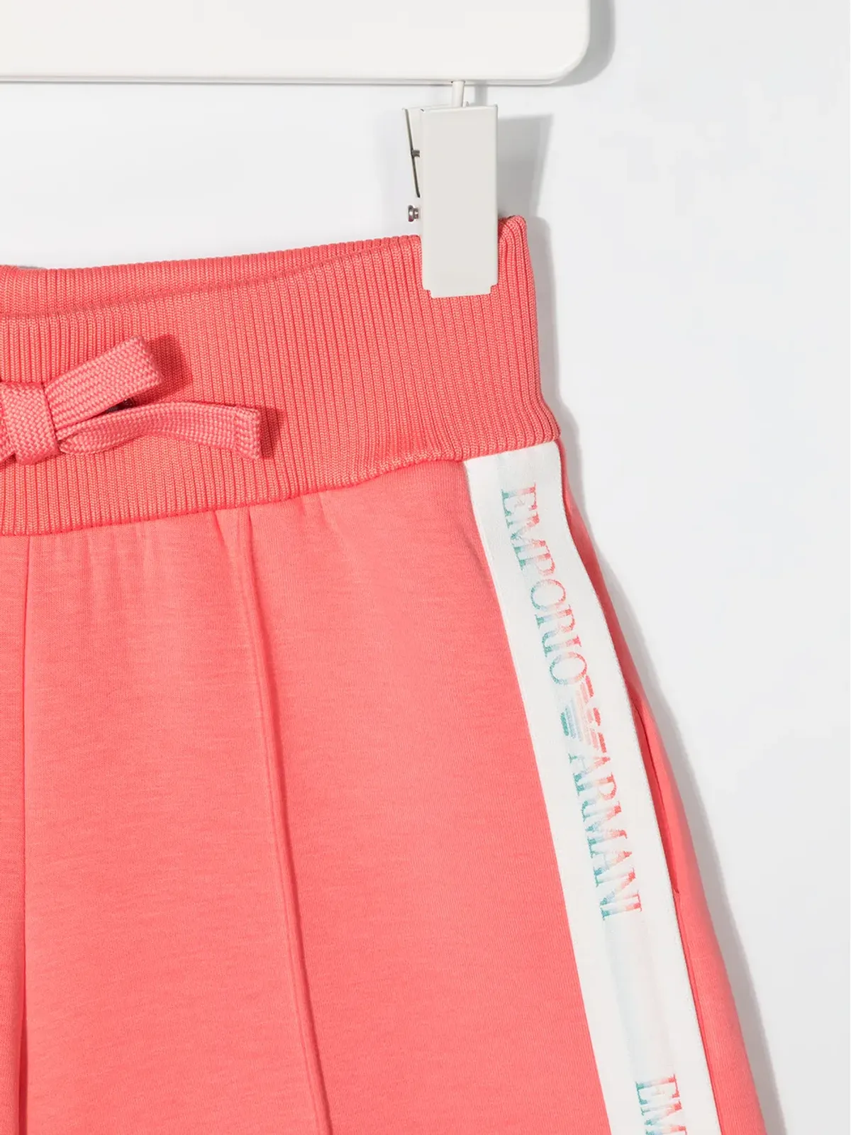 Emporio Armani Kids ロゴテープ トラックショーツ - Pink - 画像3