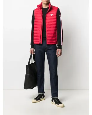 Rossignol 軽量パッド入りジレ レッド - サムネイル2