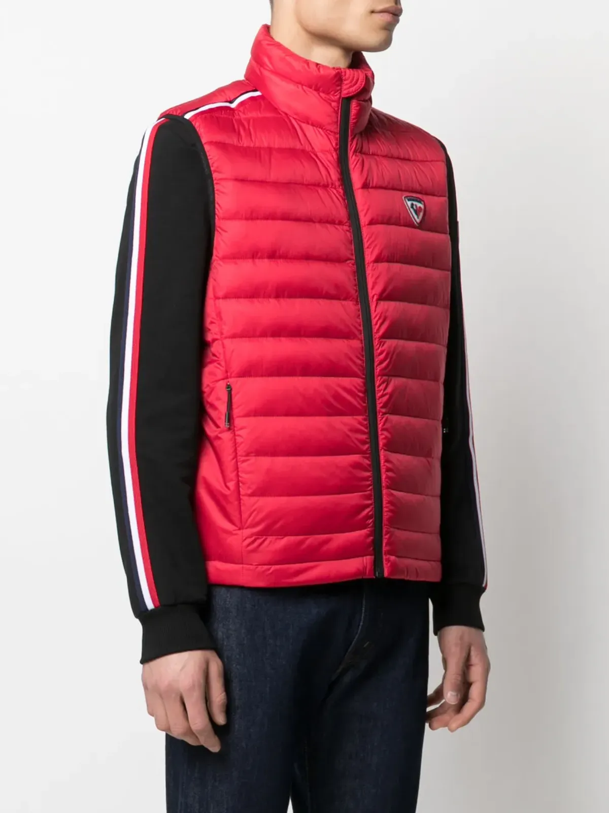 Rossignol 軽量パッド入りジレ レッド - 画像3