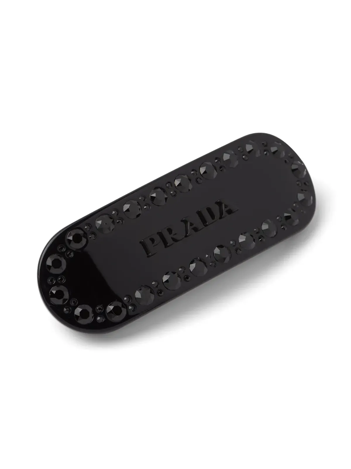 Prada クリスタル装飾 ヘアクリップ - 画像3