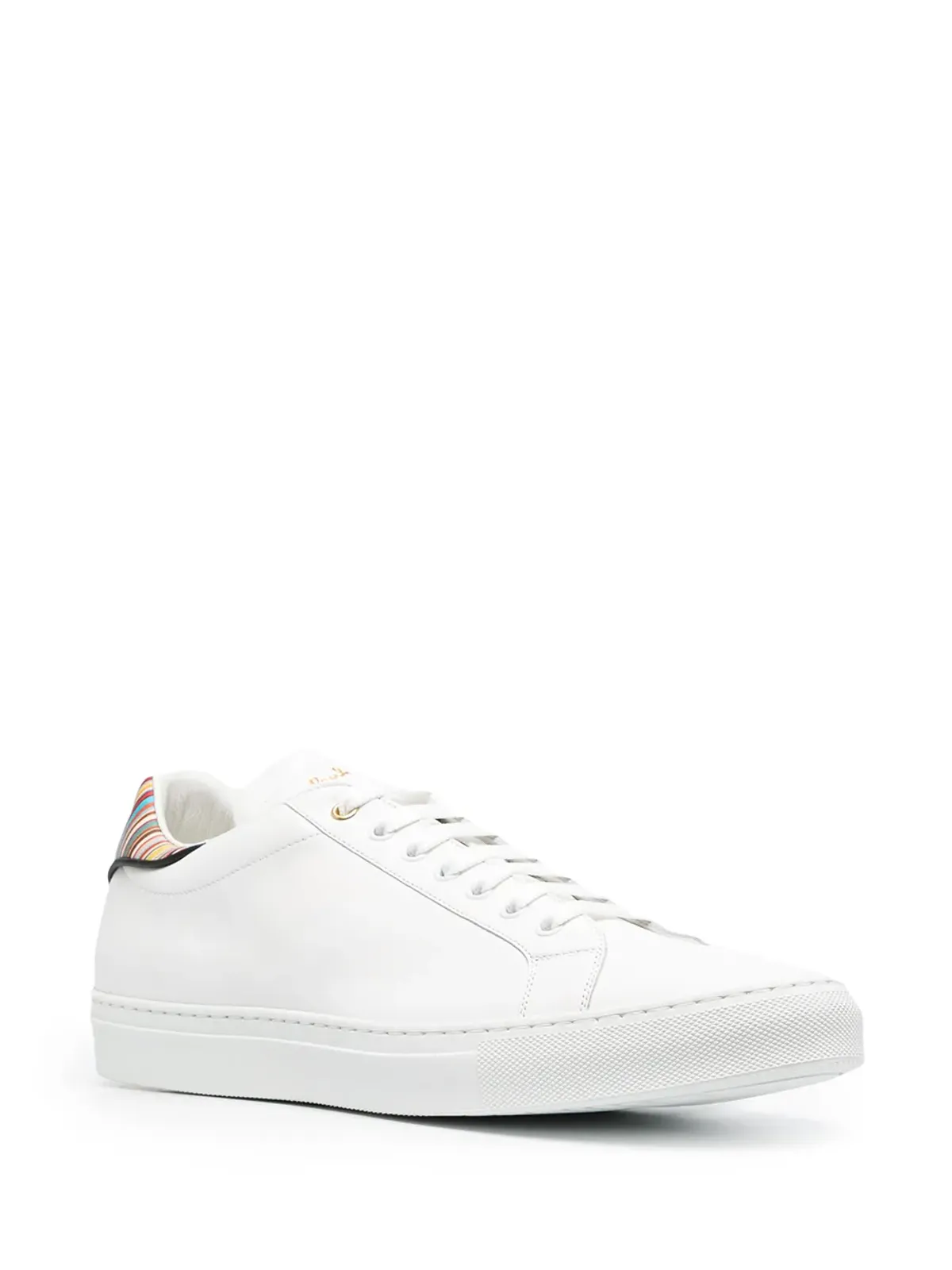 Paul Smith レザー ロー・トップスニーカー - 画像2