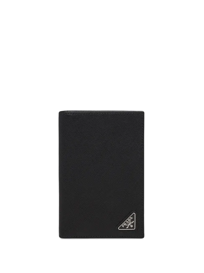 Prada Prada ロゴアップリケ パスポートホルダーの商品画像