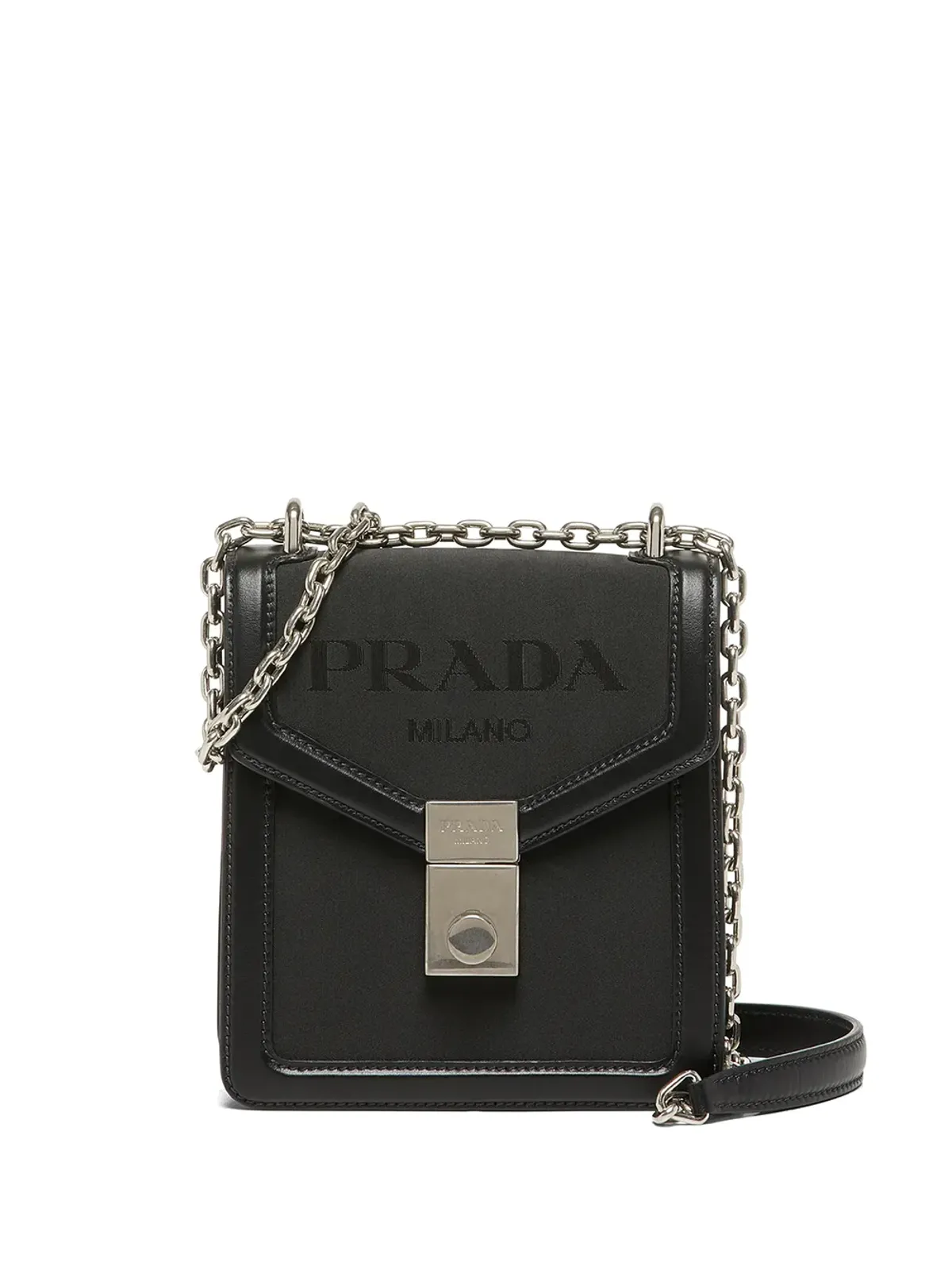 Prada ジャガード ロゴ ショルダーバッグ - 画像1