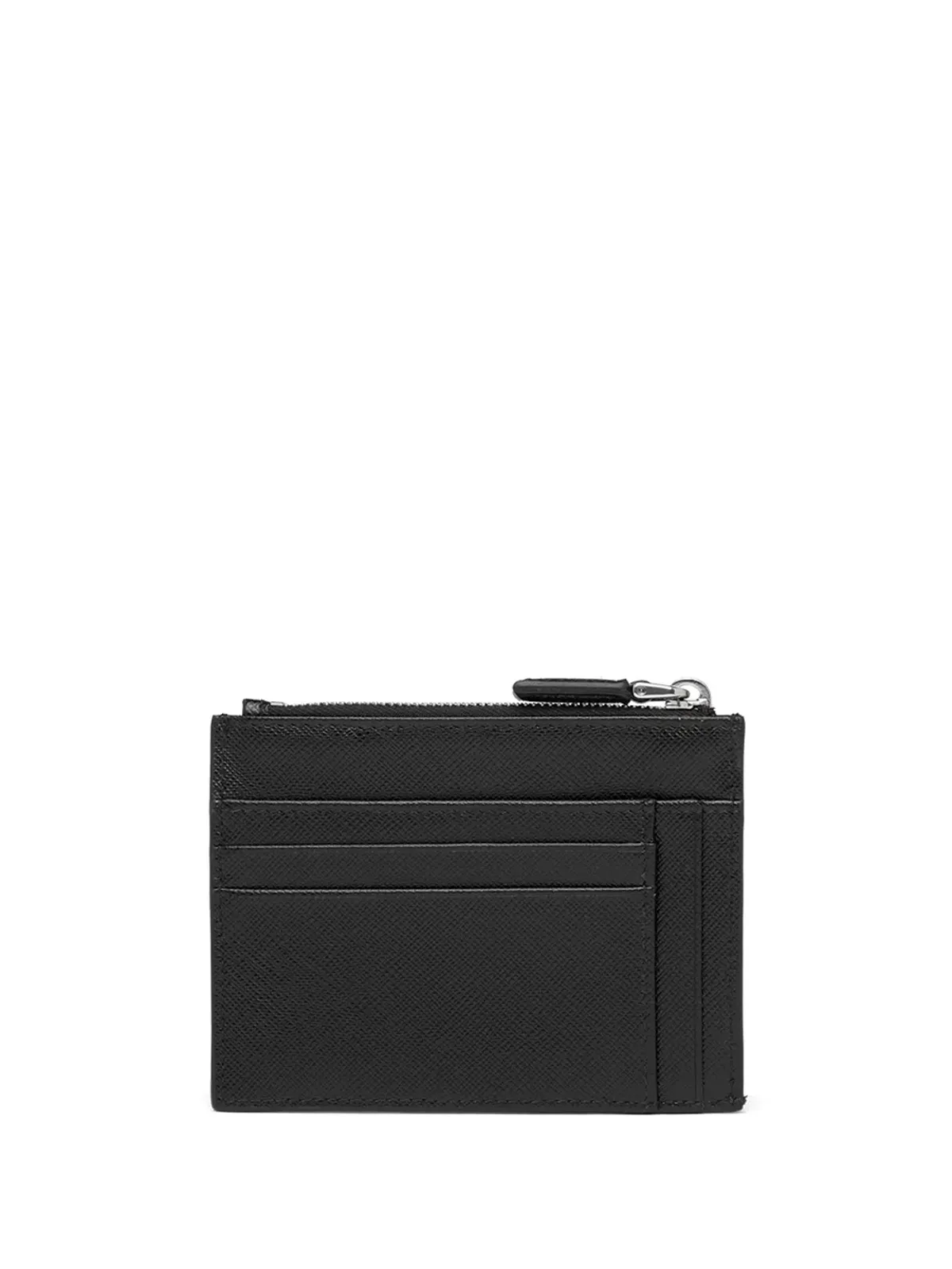 Prada トライアングルロゴカードホルダー - ブラック - 画像2