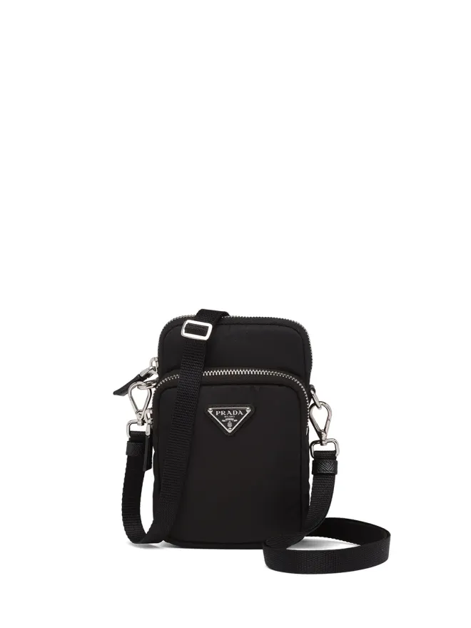 Prada Prada ロゴプレートスマートフォンケースの商品画像