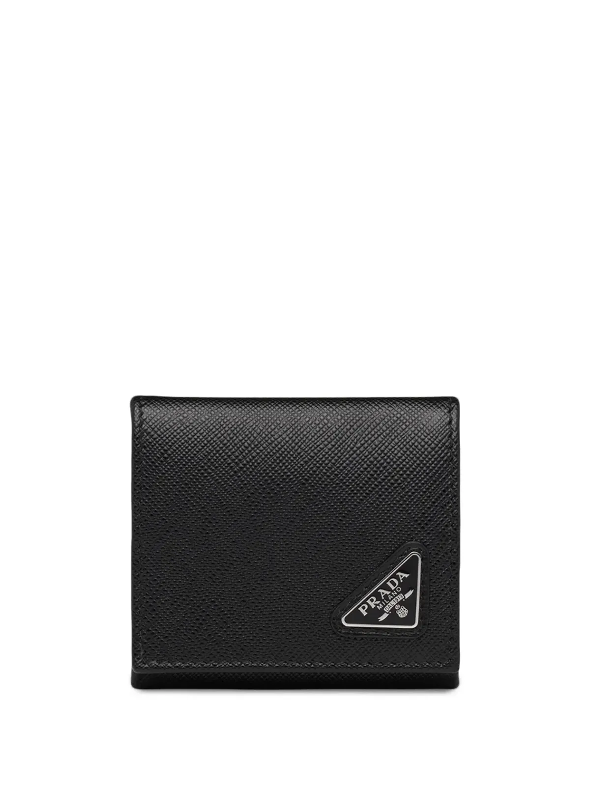 Prada ロゴ コインパース - ブラック - 画像1