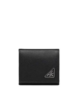 Prada ロゴ コインパース - ブラック - サムネイル1