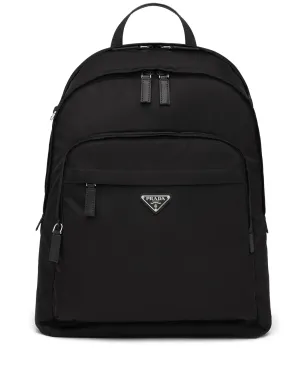 Prada Re-Nylon ロゴプレート バックパック - サムネイル1