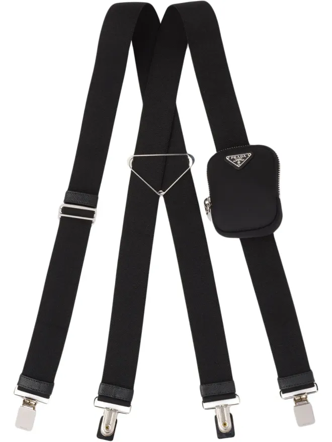Prada Prada トライアングルロゴ サスペンダーの商品画像