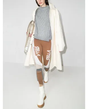 Stella McCartney インターシャニット・パネルレギンス - サムネイル5